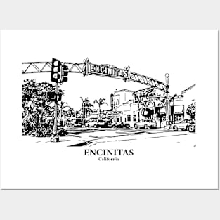 Encinitas - California Posters and Art